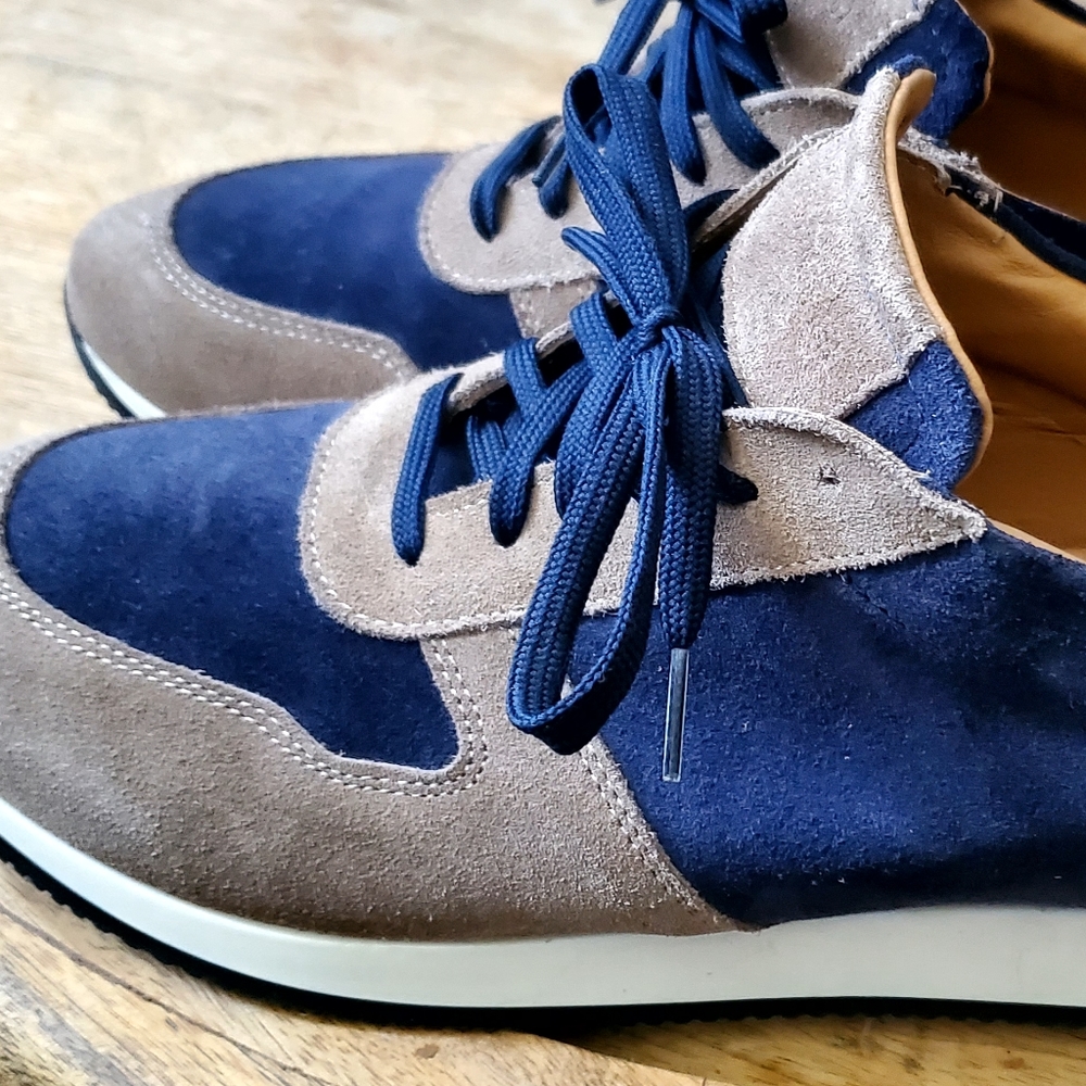 TO BOOT NEW YORKLinfield Colorblock Suede Sneakers